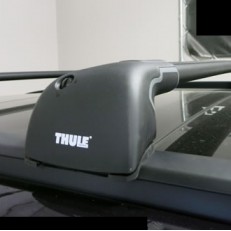 AUDI A4 Avant 2008- Thule WingBar Edge 9592 BLACK (TH-9592b;TH-4007)