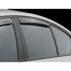 BMW 5 2011-2016 - Дефлекторы окон, задние, светлые. (WeatherTech)