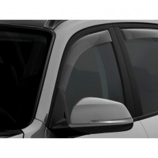 BMW X1 2012-2015 - Дефлекторы окон, передние, светлые. (WeatherTech)