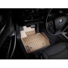Коврики салона передние WeatherTech BMW X3 (F25) 2011-, Бежевые