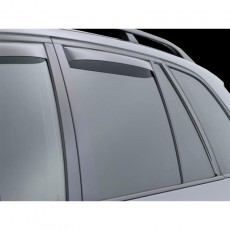 BMW X5 2007-2014 - Дефлекторы окон, задние, светлые. (WeatherTech)