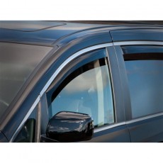 Honda Odyssey 2013-2016 - Дефлекторы окон, передние, темные. (WeatherTech)