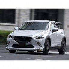 Mazda CX-3 2015-  Дефлекторы окон, 4 шт, темные, EGR.