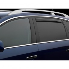 Subaru Forester 2008-2012 - Дефлекторы окон, задние, темные. (WeatherTech)