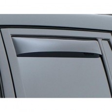 Toyota Land Cruiser Prado 150​ 2010-2016 - Дефлекторы окон, задние, темные. (WeatherTech)