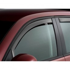 Volkswagen Tiguan 2009-2016 - Дефлекторы окон, передние, темные. (WeatherTech)