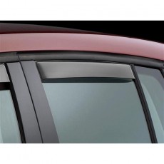 Volkswagen Tiguan 2009-2016 - Дефлекторы окон, задние, темные. (WeatherTech)
