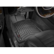 Коврики салона передние Mercedes S-Class W222 2014- WeatherTech 445711 Черные