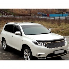 Toyota Highlander 2011-2013 - Дефлектор капота. AVS. USA.