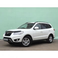 Hyundai Santa Fe 2006-2012 - Дефлектор капота, темный. EGR.