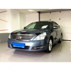 Nissan Teana 2008-2013 - Дефлектор капота, темный, EGR.