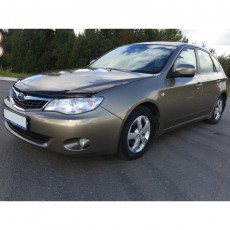 Subaru Impreza 2007-2011 - Дефлектор капота, темный, EGR.