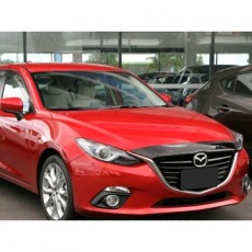 Mazda 3 2013-2016 - Дефлектор капота, темный, EGR.