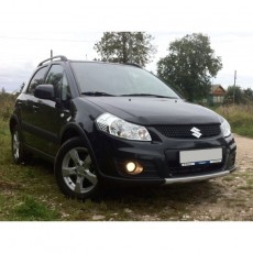 Suzuki SX4 2006-2013 - Дефлектор капота, темный, EGR.