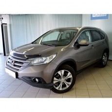 Honda CR-V 2012-2014 - Дефлектор капота, темный. EGR.