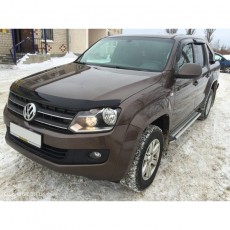 Volkswagen Amarok 2010-2016 - Дефлектор капота, темный, EGR.