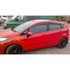 Ford Fiesta 2008-2012 - Дефлекторы окон, 4 шт, темные. EGR.