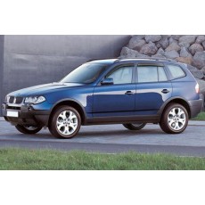 BMW X3 2003-2010 - Дефлекторы окон, 4 шт, темные. EGR.