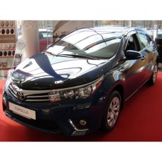 Toyota Corolla 2014-  Дефлекторы окон, 4 шт, темные, EGR.