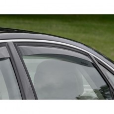 Audi A8 (Long) 2004-2010 - Дефлекторы окон, задние, светлые. (WeatherTech)