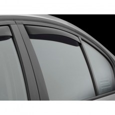 BMW 3 2012-2016 - Дефлекторы окон, задние, темные. (WeatherTech)