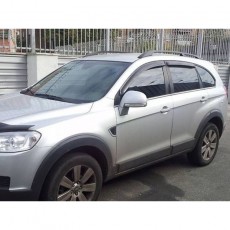 Chevrolet Captiva 2006-2015 - Дефлекторы окон, 4 шт, темные. EGR.