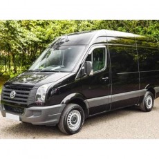 Volkswagen Crafter 2006-   Дефлекторы окон, 2 шт, дымчатые. EGR.