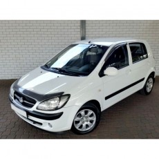 Hyundai Getz 2002-2012 - Дефлекторы окон, 2 шт, темные, EGR.