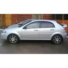 Chevrolet Lacetti 2004-2013 Htb - Дефлекторы окон, 4 шт, темные. BREEZE. EGR.