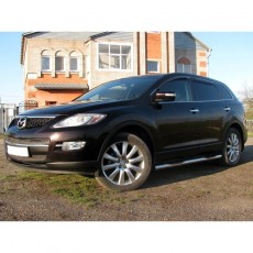 Mazda CX-9 2007-   Дефлекторы окон, 4 шт, темно-дымчатые, EGR.