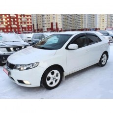 Kia Cerato 2009-2013 - Дефлекторы окон, 4 шт, темные, EGR.