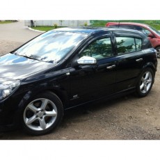 Opel Astra H 2004-2009 - Дефлекторы окон, 4 шт, темные, EGR.