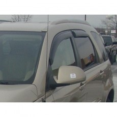 Chevrolet Equinox 2005-2009 - Дефлекторы окон, 4 шт, темные. AVS.