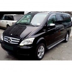 Mercedes Vito/Viano 2004-  Дефлекторы окон, 2 шт,  дымчатые. EGR.