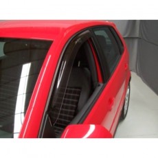 Volkswagen Polo 2005-2012 - Дефлекторы окон, 2 шт, дымчатые. EGR.