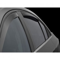 Chevrolet Cruze 2011-2015 - Дефлекторы окон, задние, светлые. (WeatherTech)