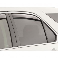 Chevrolet Equinox 2010-2016 - Дефлекторы окон, задние, светлые. (WeatherTech)
