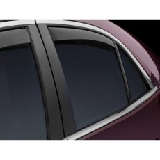 Chevrolet Malibu 2013-2015 - Дефлекторы окон, задние, темные. (WeatherTech)