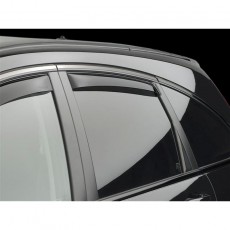 Honda CR-V 2007-2011 - Дефлекторы окон, задние, темные. (WeatherTech)