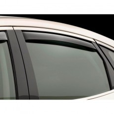 Hyundai Genesis 2009-2014 - Дефлекторы окон, задние, темные. (WeatherTech)