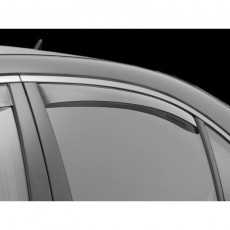 Mercedes S-Class Long 2007-2013 - Дефлекторы окон, задние, светлые. (WeatherTech)