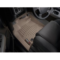 Коврики салона передние Toyota Sequoia с 2012  WeatherTech 454081, Бежевые 