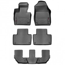 Коврики  Volvo XC90 2015- гибрид WeatherTech 44828-1-4-3, Черные