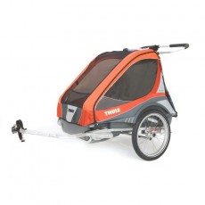 Thule Chariot Captain 2 Orange + набор колес.