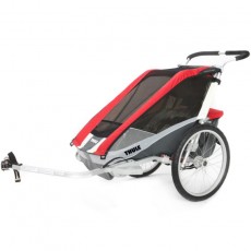 Thule Chariot Cougar 1 Red + набор колес.