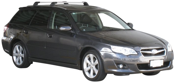   Багажник на крышу Subaru (2003-2009) с низкими рейлингами