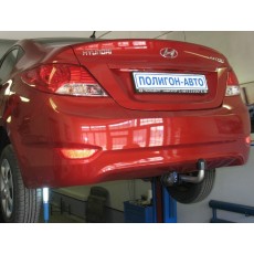 HYUNDAI Accent c 2011 г. Фаркоп Fx Полигон Авто