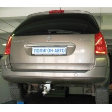 Фаркоп PEUGEOT 307 SW 2005-2008 быстросъемный Полигон Авто