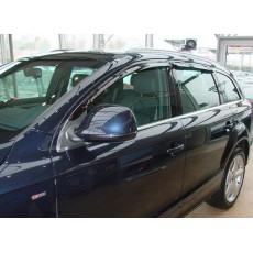 Audi Q7 2007-2015 - Дефлекторы окон, 4 шт, темные, EGR.