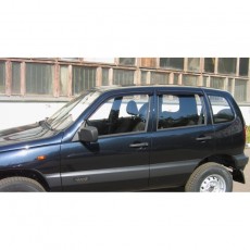 Chevrolet Niva 2002-2012 - Дефлекторы окон, 4 шт, темные, EGR.